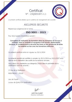 qualiopi certificat
